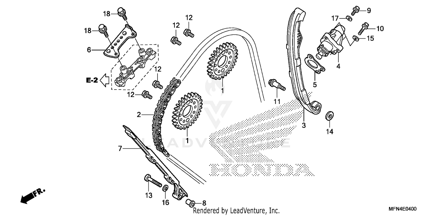 CAM CHAIN + TENSIONER