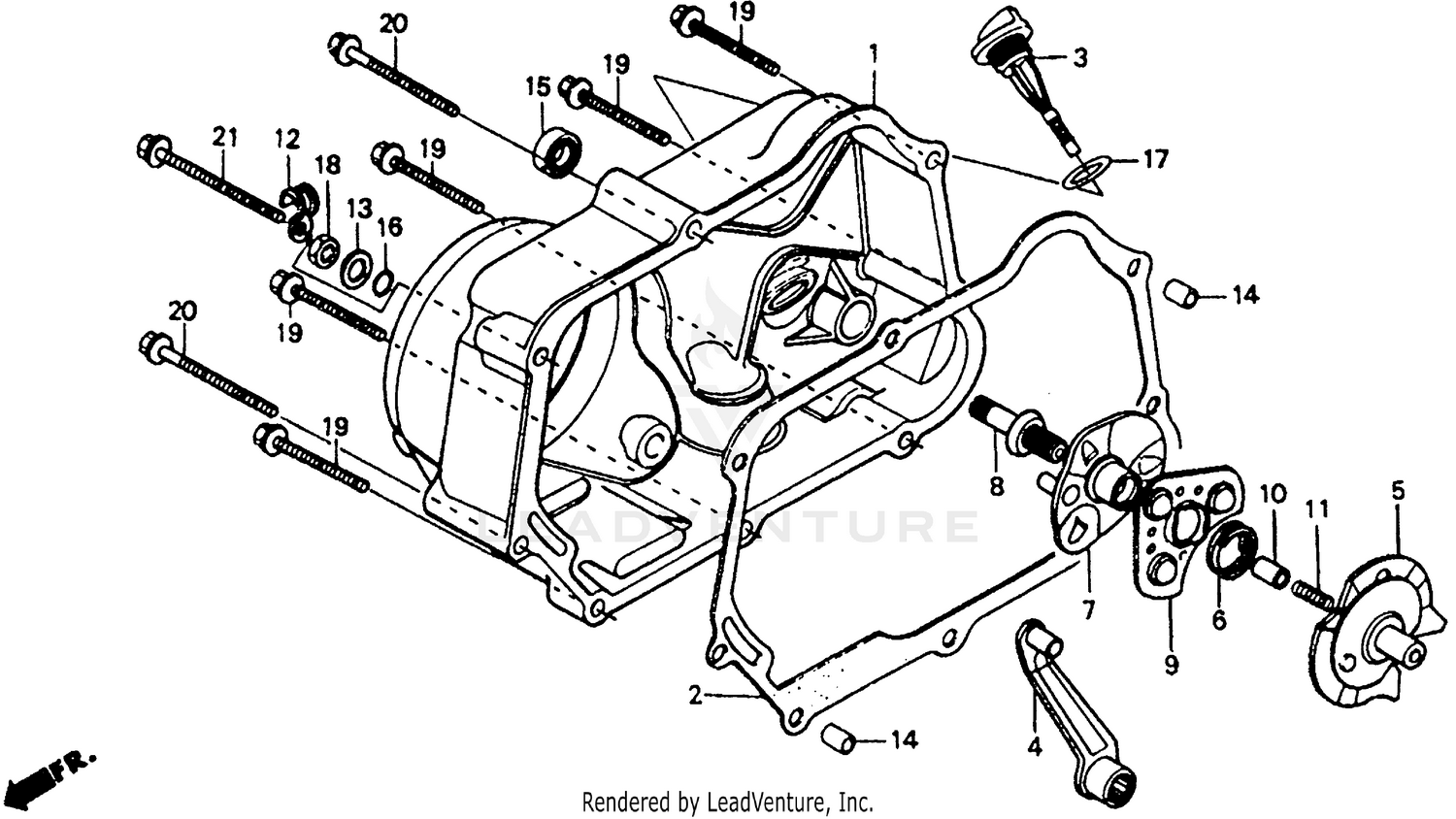 RIGHT CRANKCASE COVER