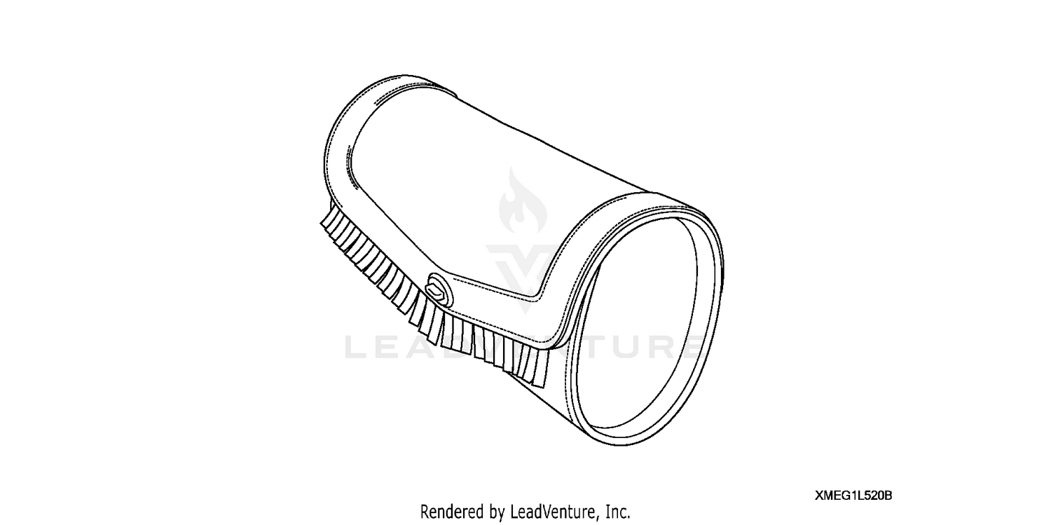 LEATHER FRONT POUCH (FRINGED)