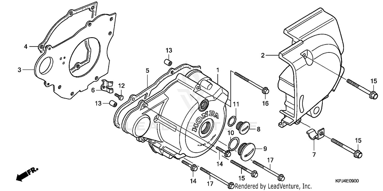 LEFT CRANKCASE COVER