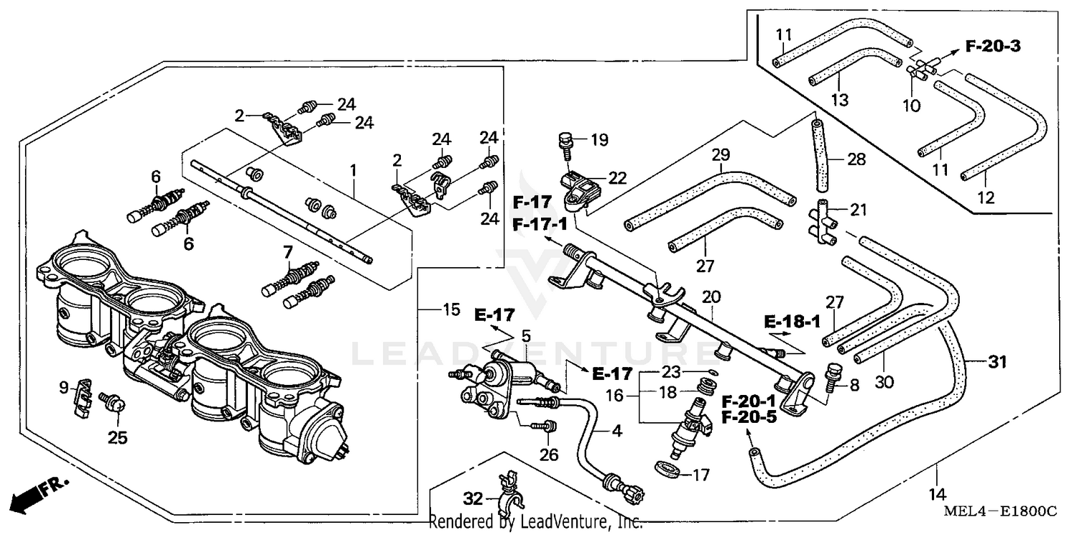 THROTTLE BODY (ASSY.)