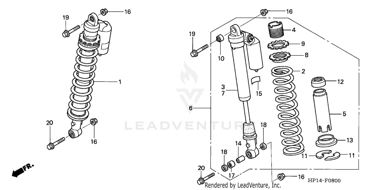 FRONT SHOCK ABSORBER