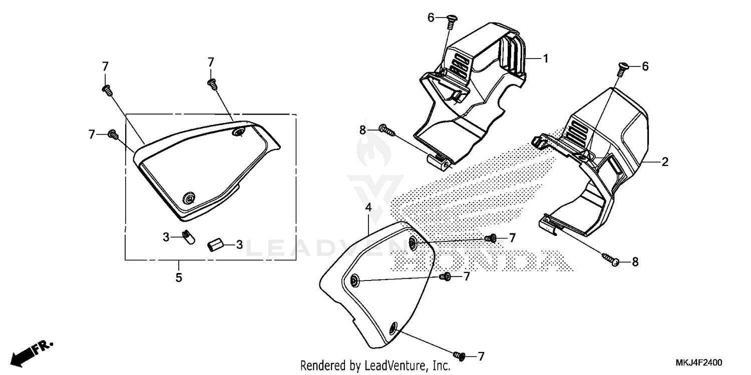 SIDE COVER@DUCT COVER