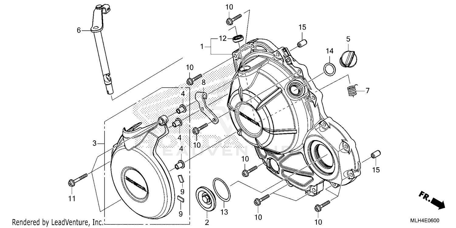 RIGHT CRANKCASE COVER