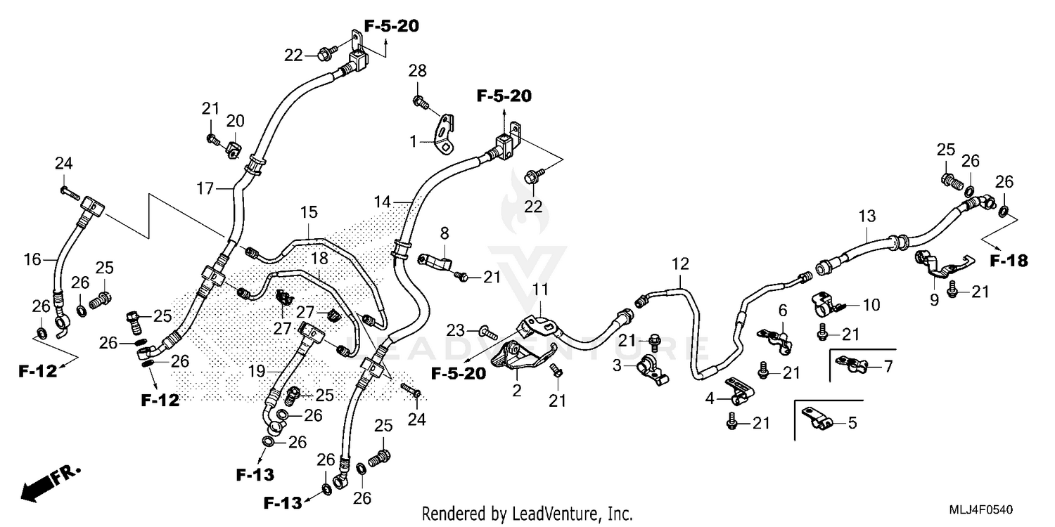 BRAKE HOSE@BRAKE PIPE