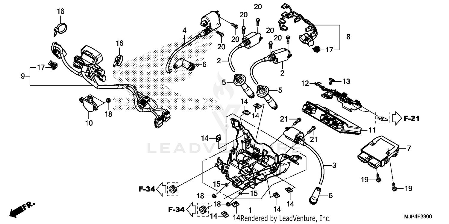 SUB HARNESS@IGNITION COIL