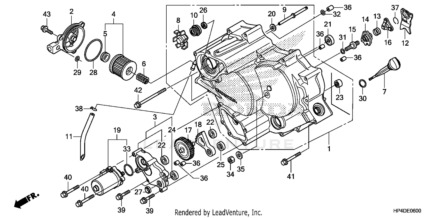 FRONT CRANKCASE COVER