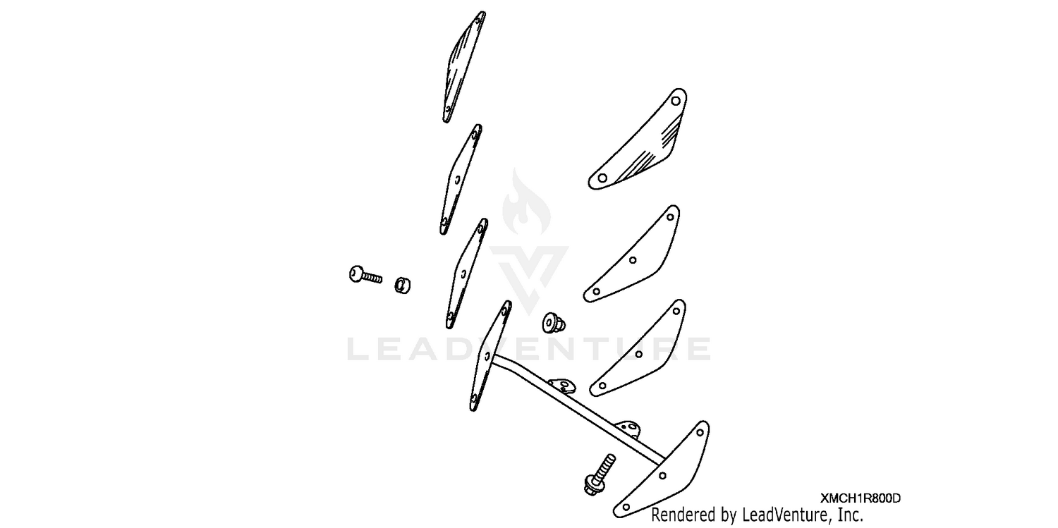 BOULEVARD SCREEN MOUNT KIT (SMOOTH)