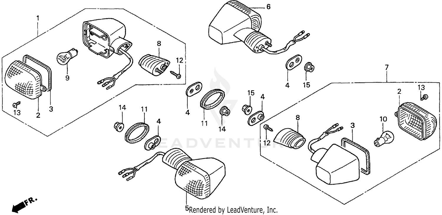 FRONT + REAR TURN SIGNAL