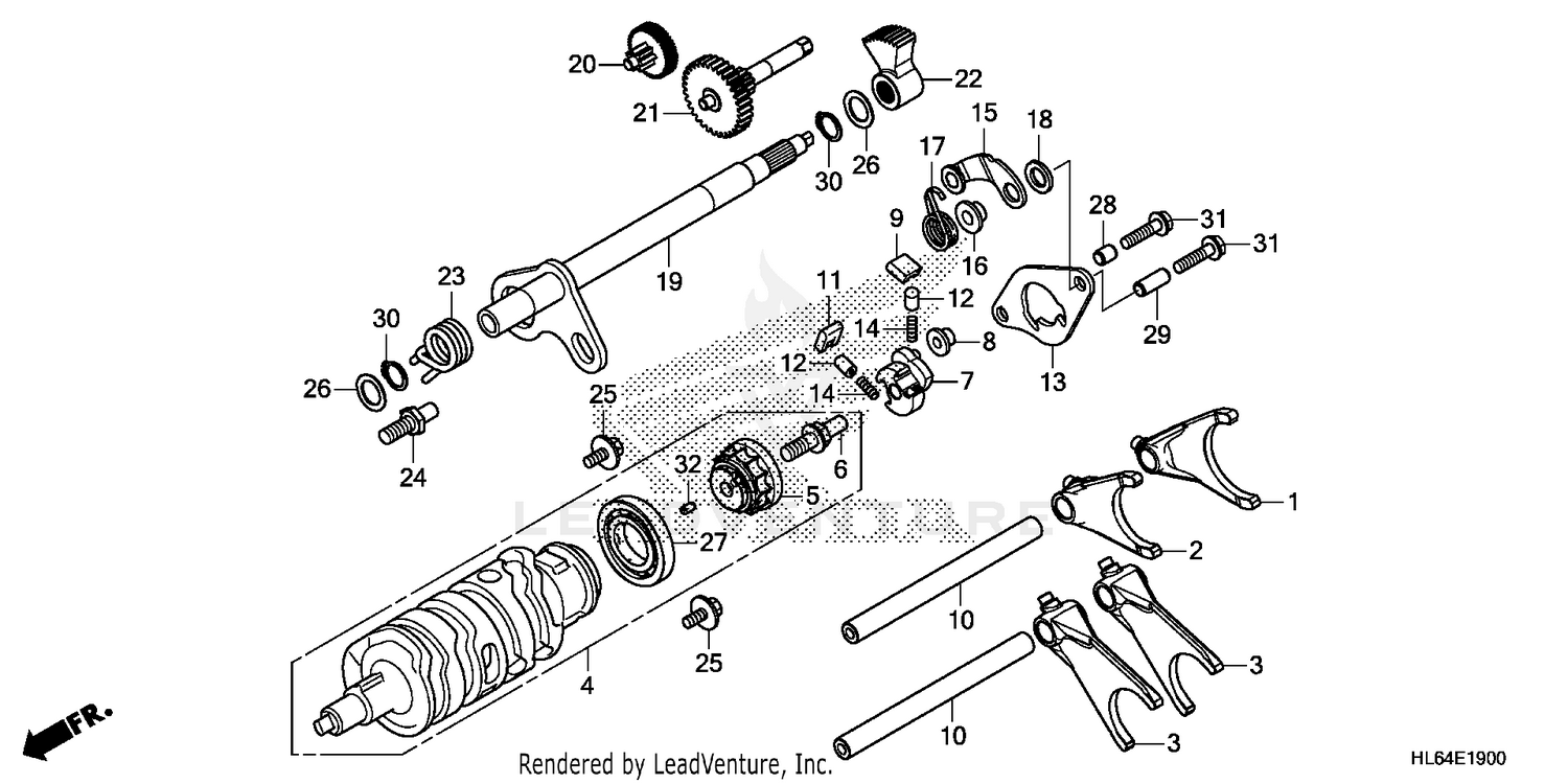 GEARSHIFT FORK (1)