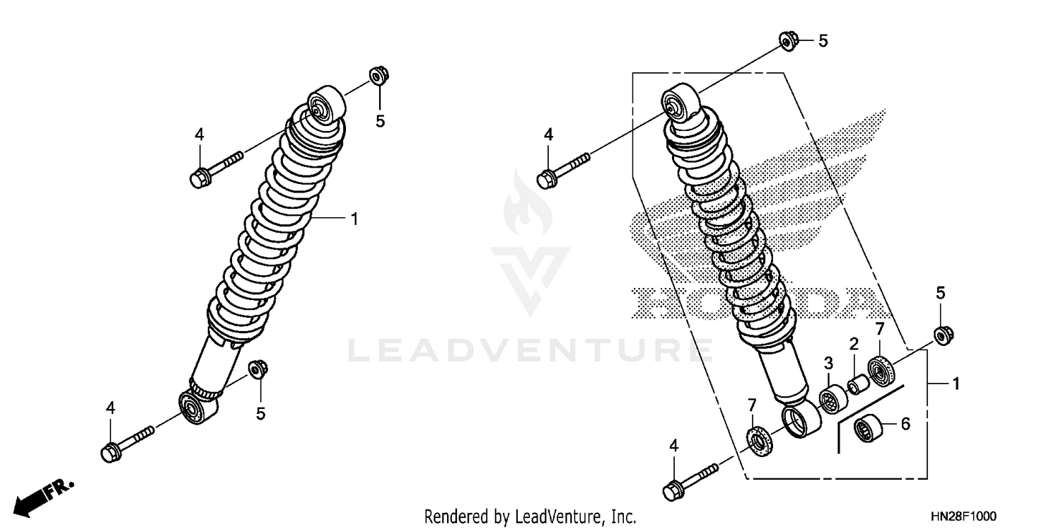 FRONT SHOCK ABSORBER