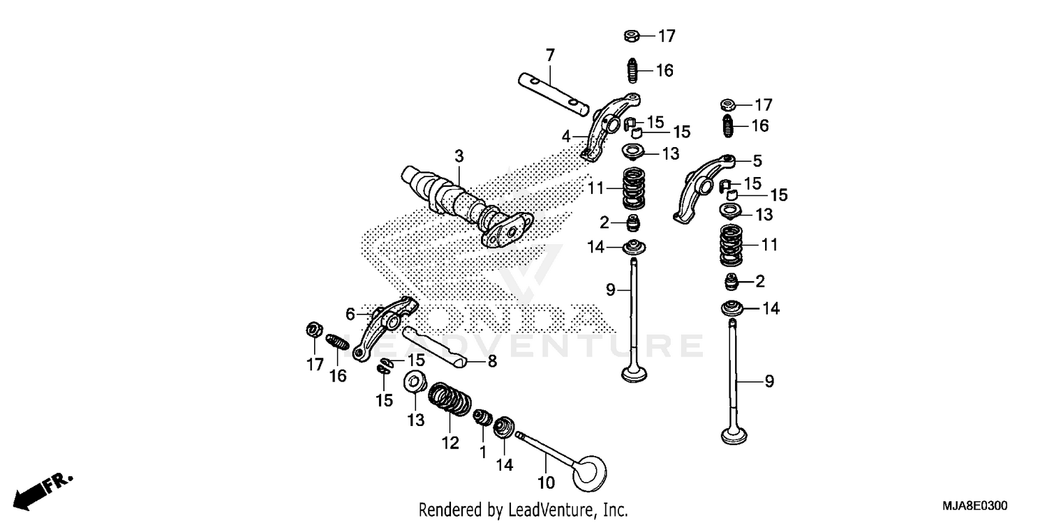 CAMSHAFT VALVE (FR.)