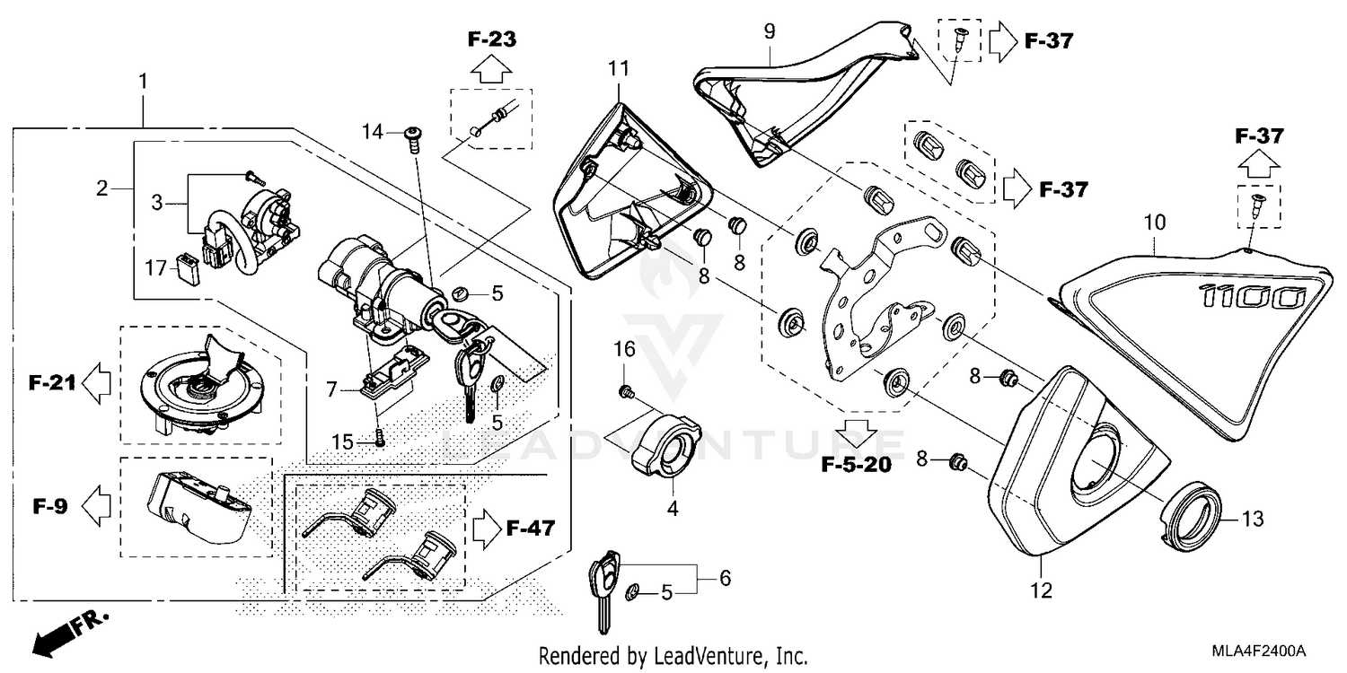 SIDE COVER@COMBINATION   SWITCH