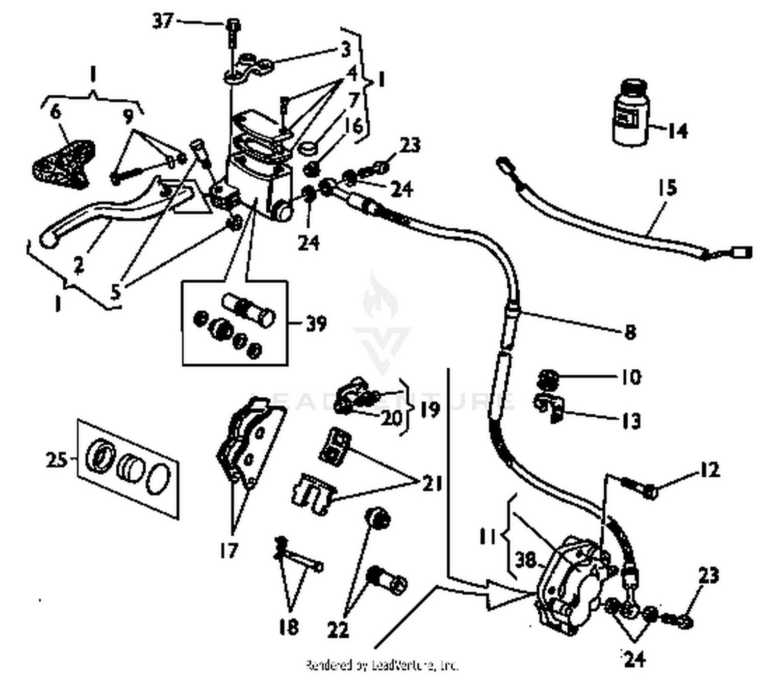 Front Hydraulic Brake