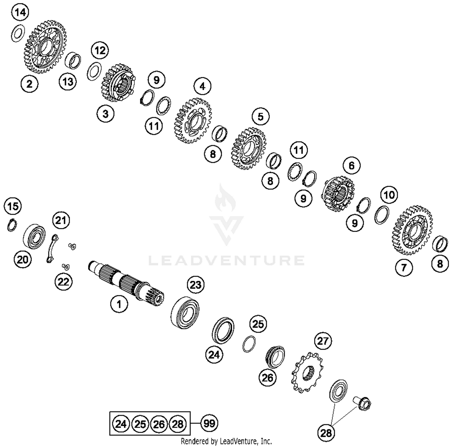 Transmission Ii - Countershaft