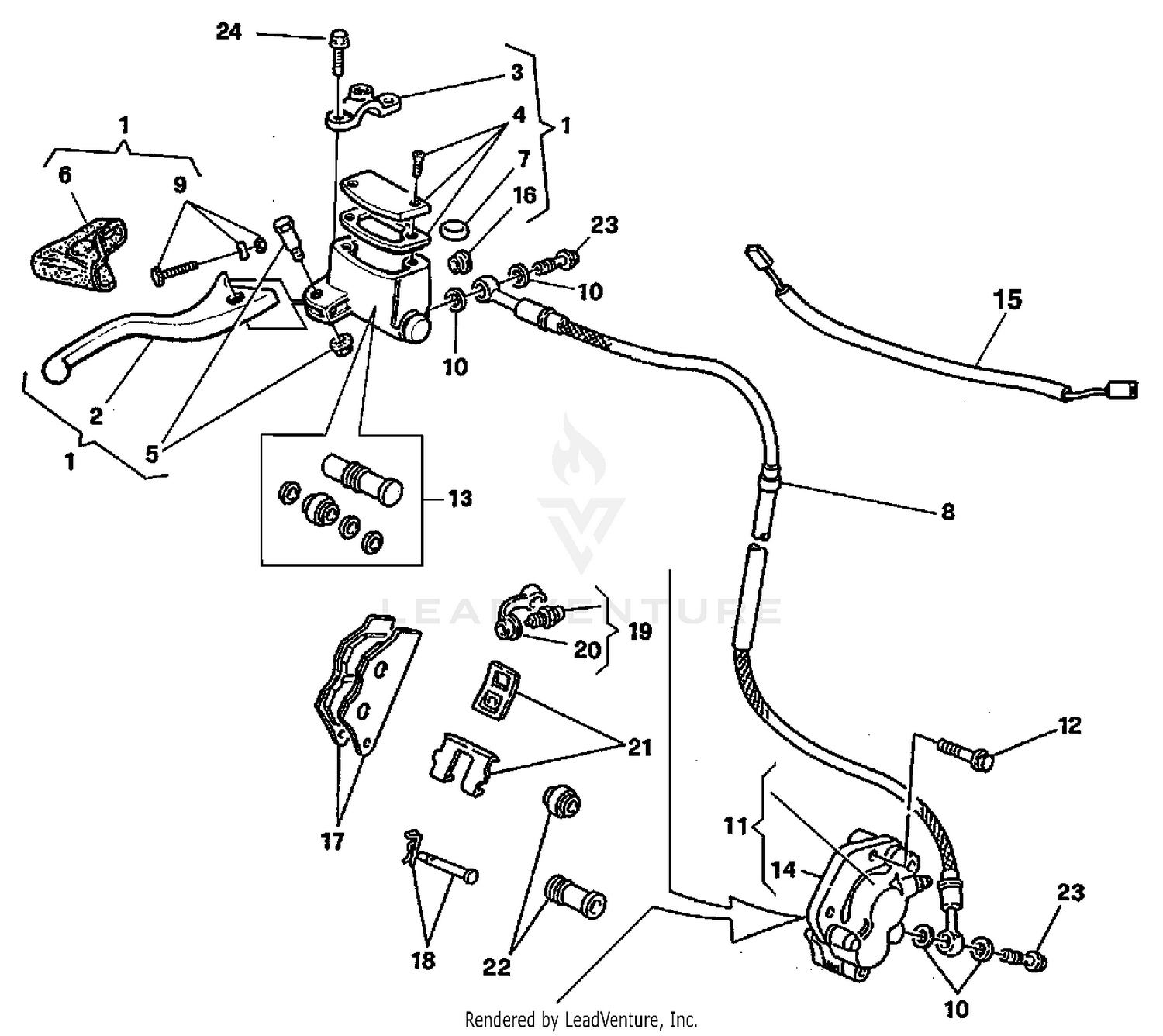 Front Hydraulic Brake