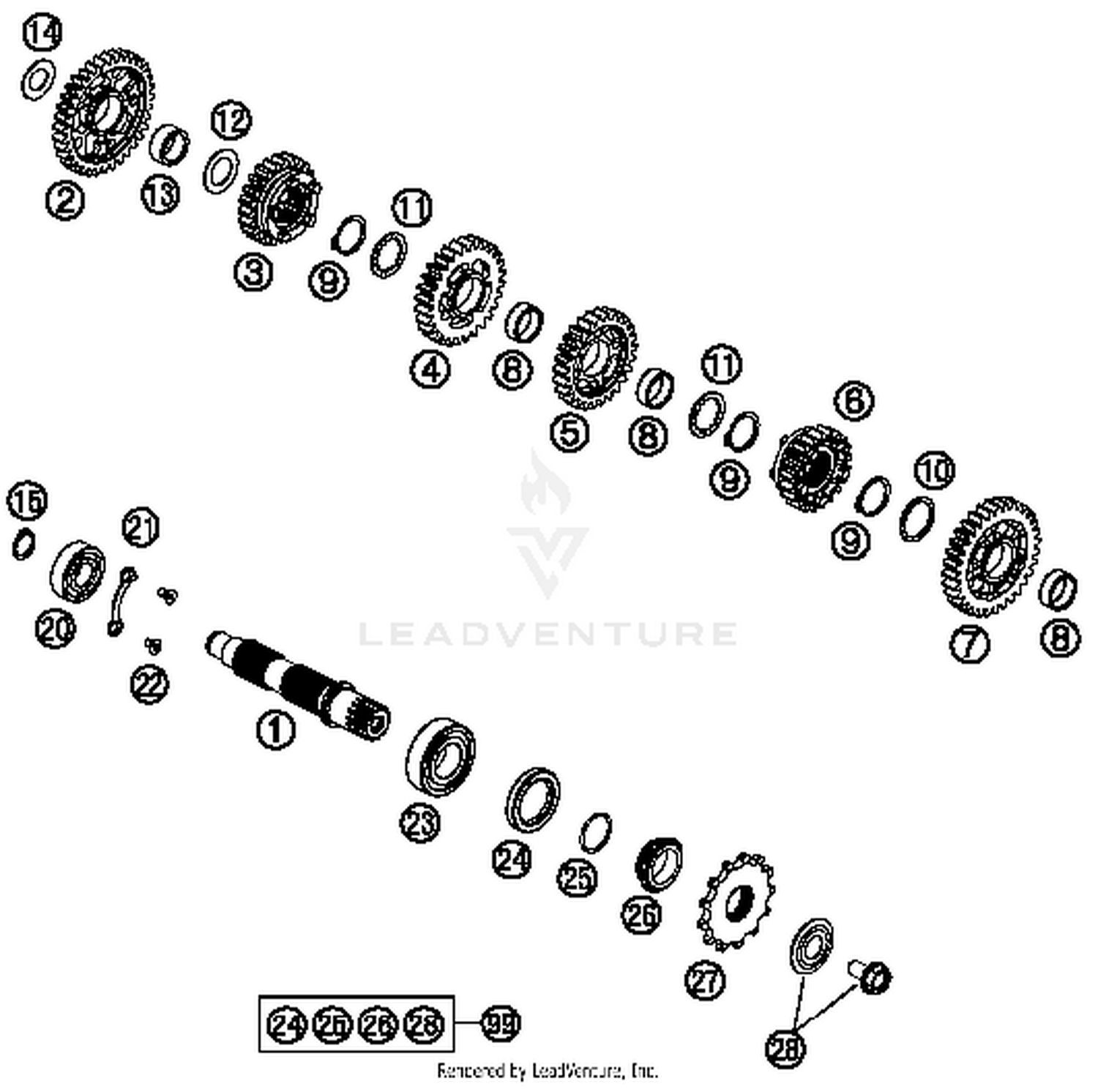 Transmission II - Countershaft