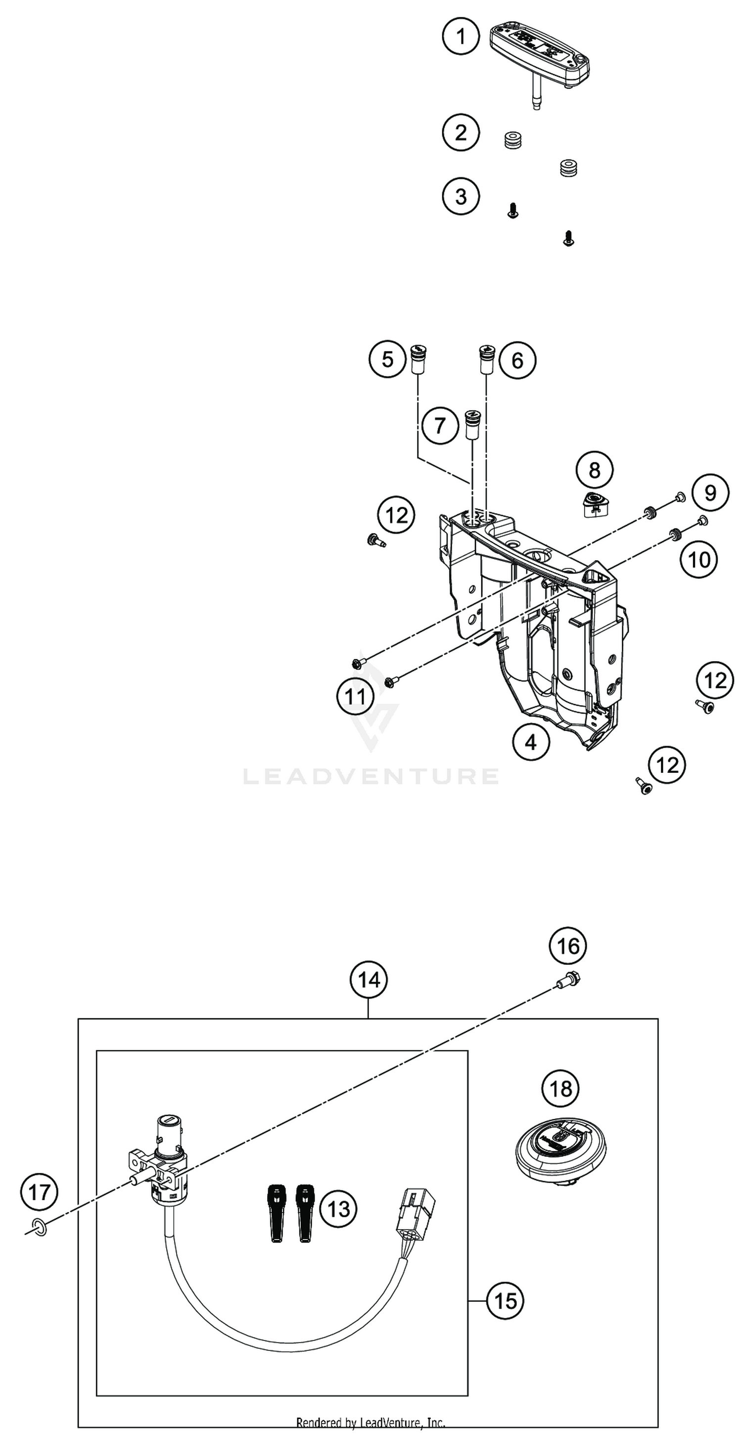 INSTRUMENTS / LOCK SYSTEM