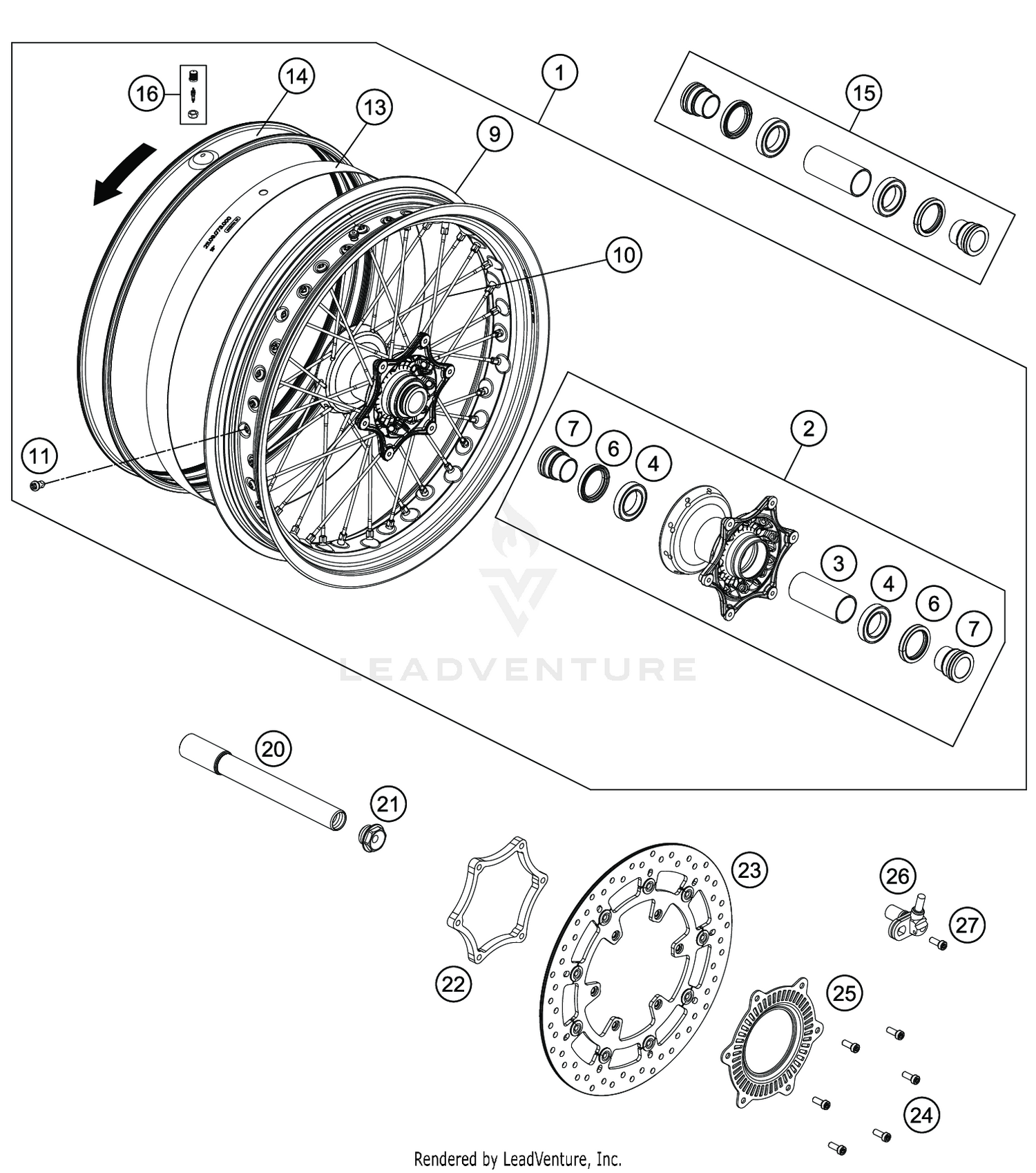 FRONT WHEEL