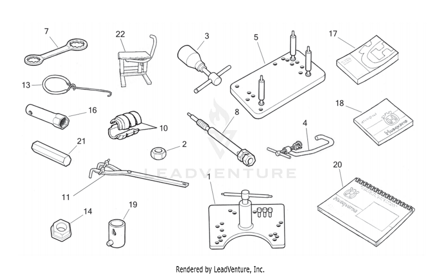 Service Tools, Manuals and Catalogs