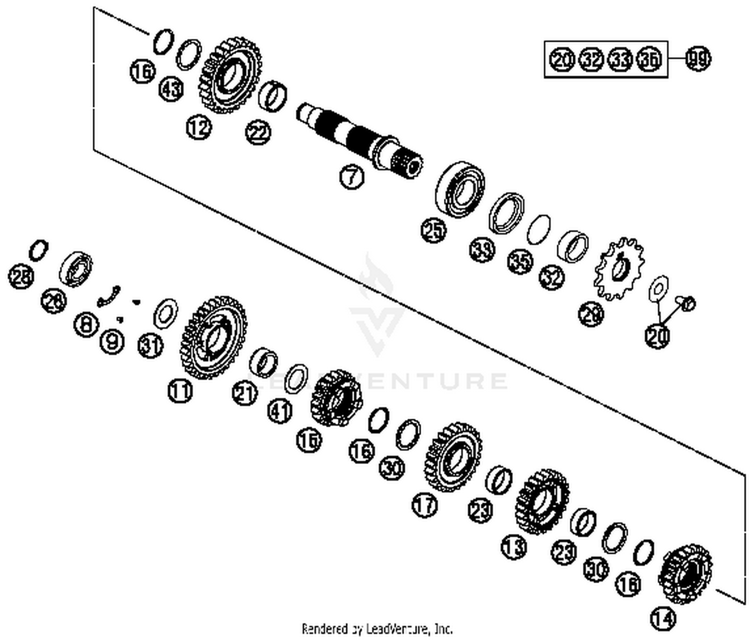 Transmission II - Countershaft