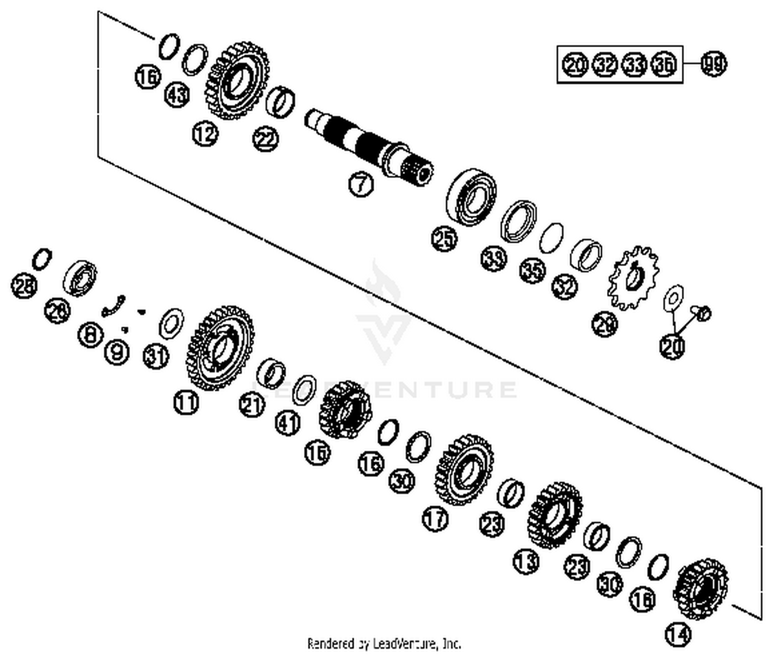 Transmission II - Countershaft