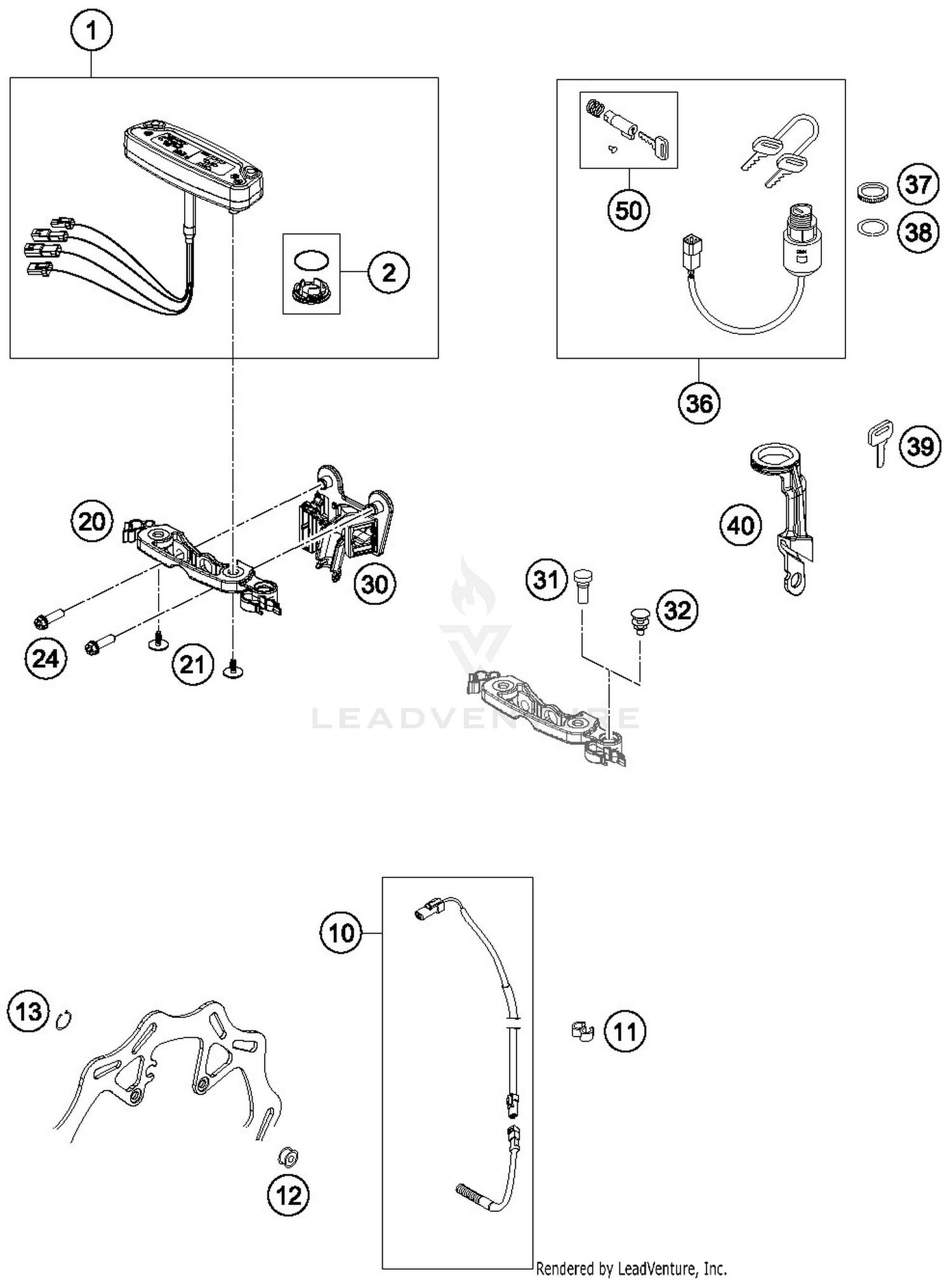 INSTRUMENTS / LOCK SYSTEM