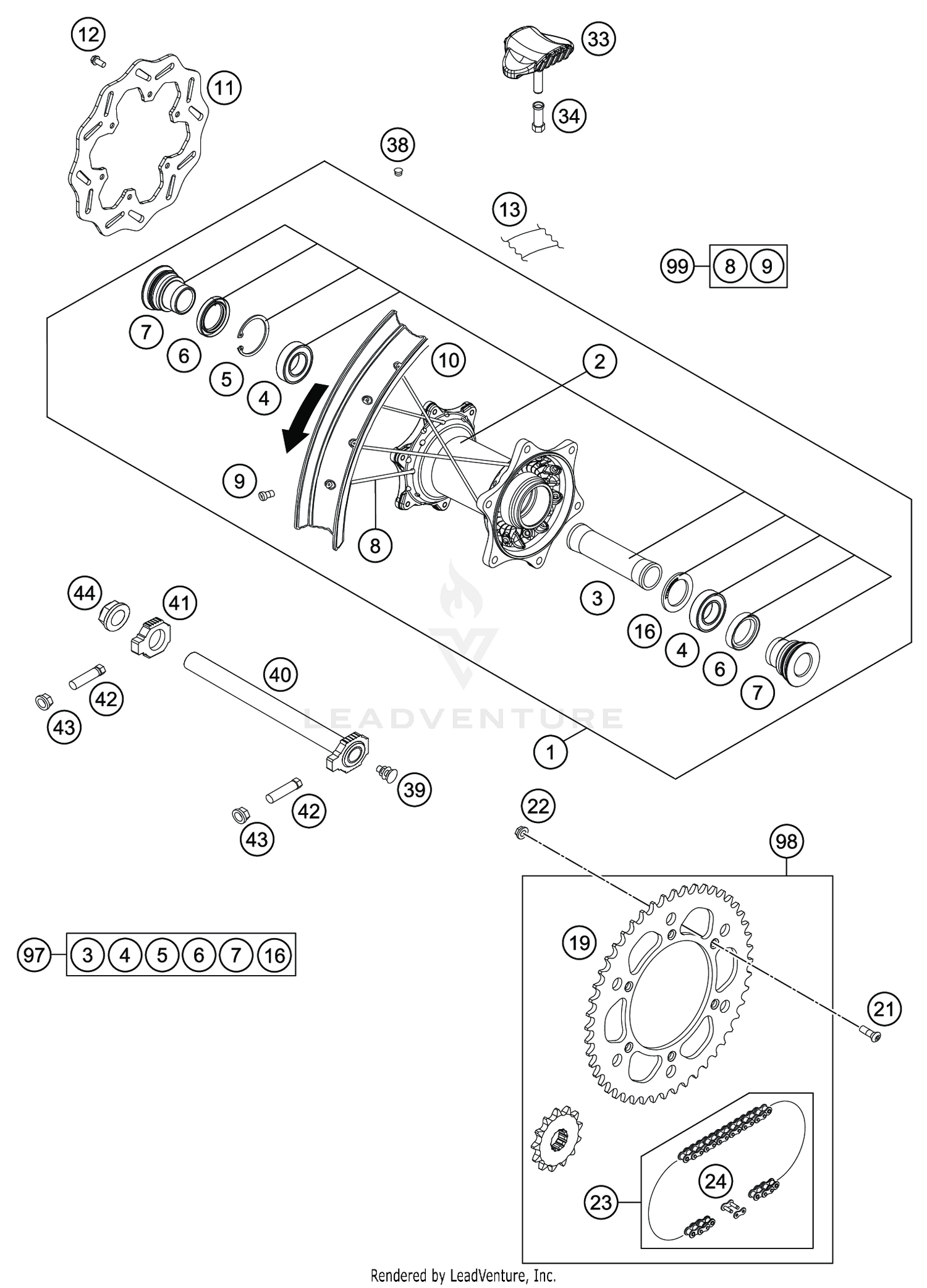REAR WHEEL