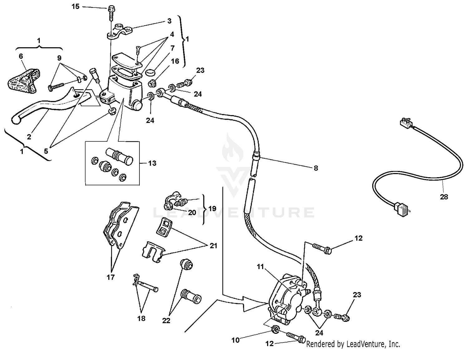 Front Hydraulic Brake