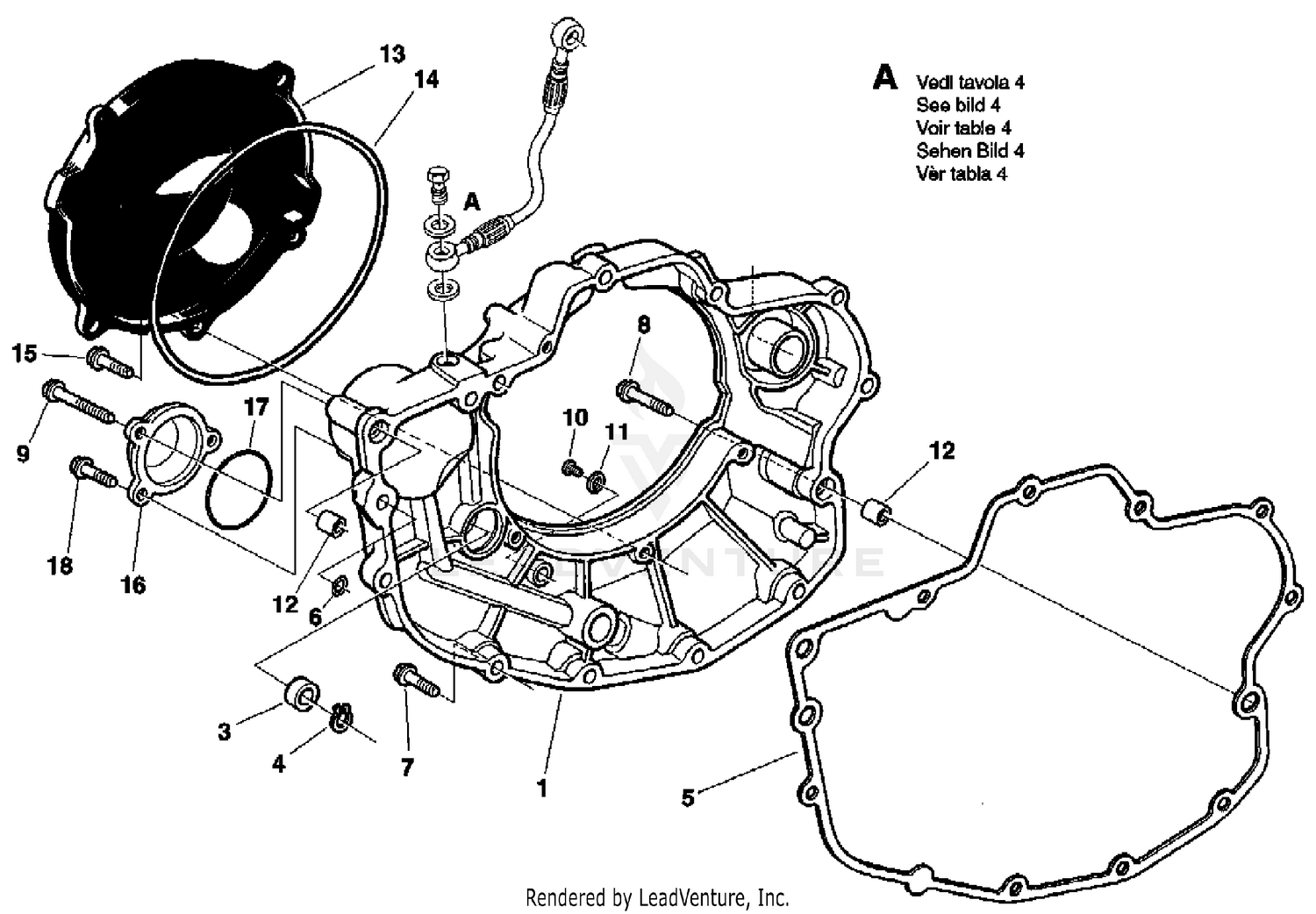 R.H. Half Crankcase Covers