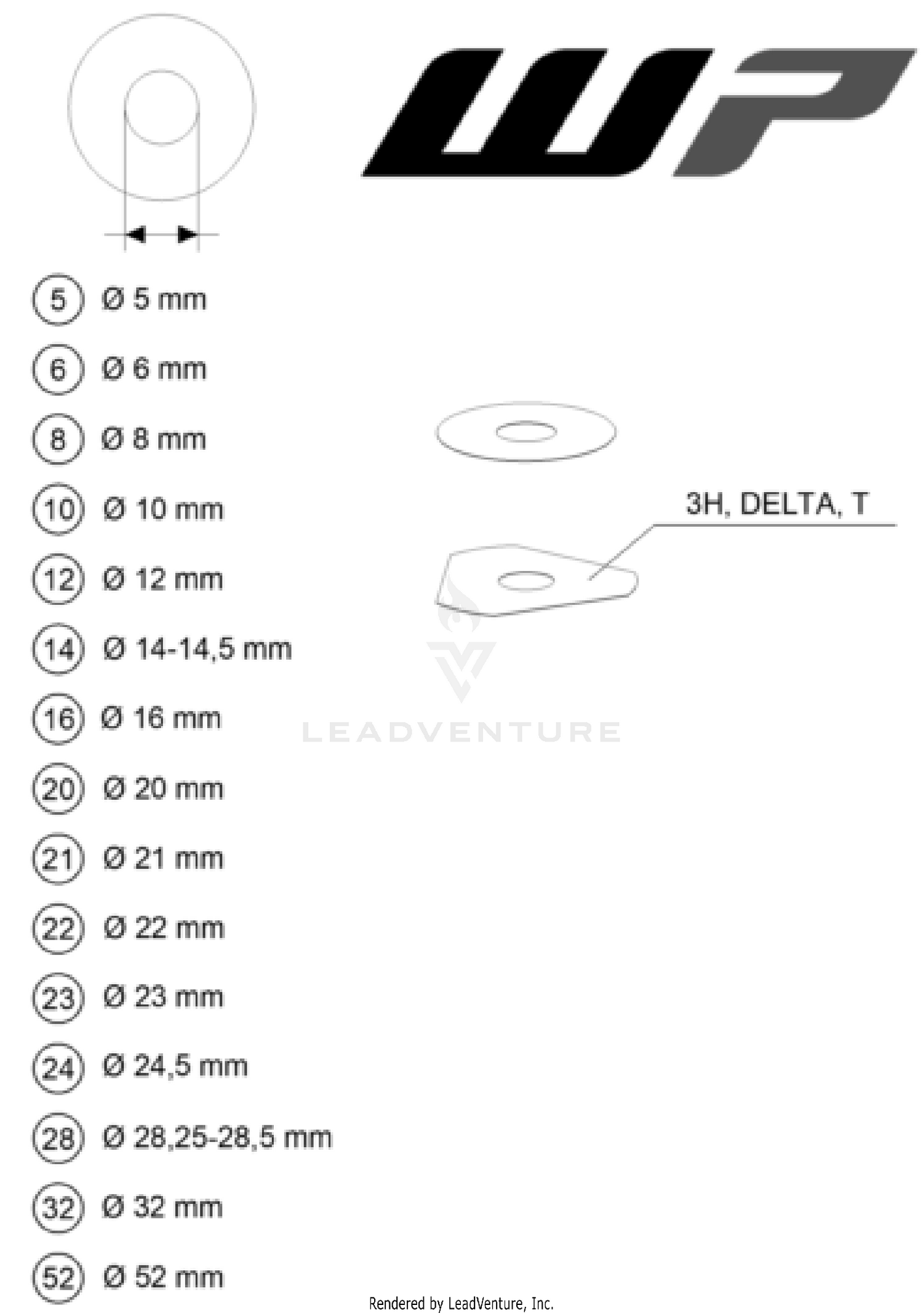 WP SHIMS FOR SETTING