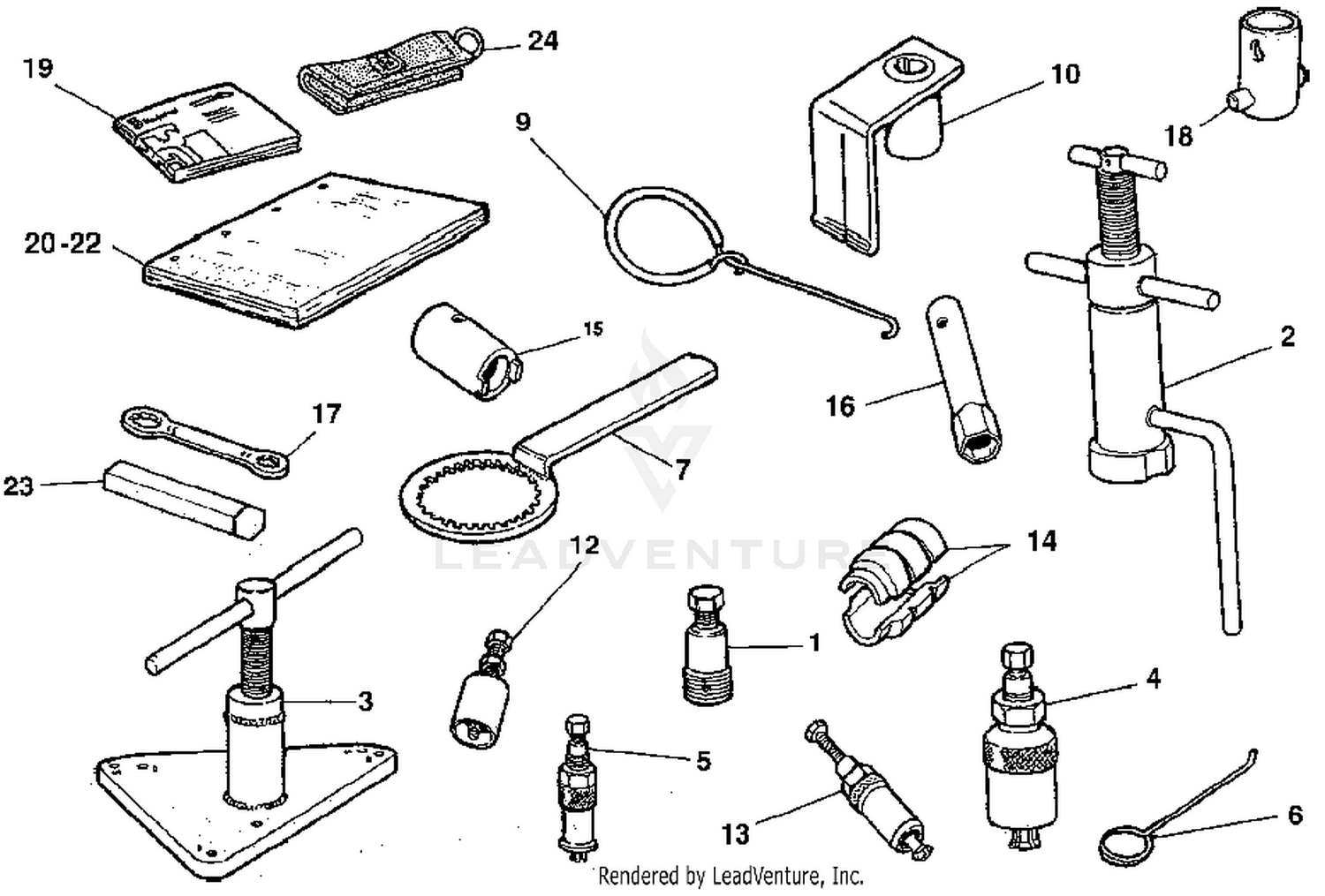 Service Tools, Manuals And Catalogs