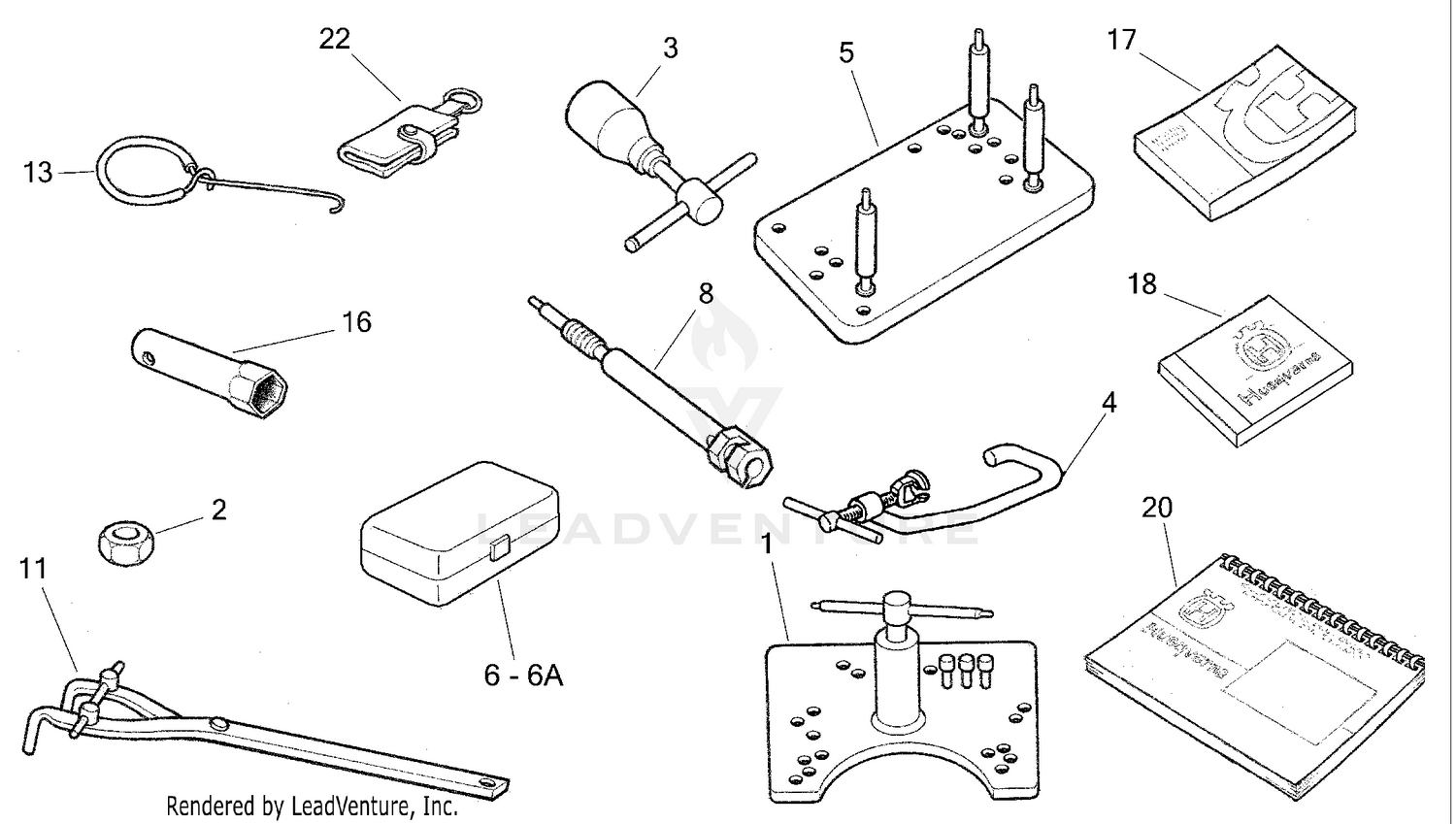 Service Tools, Manuals and Catalogs