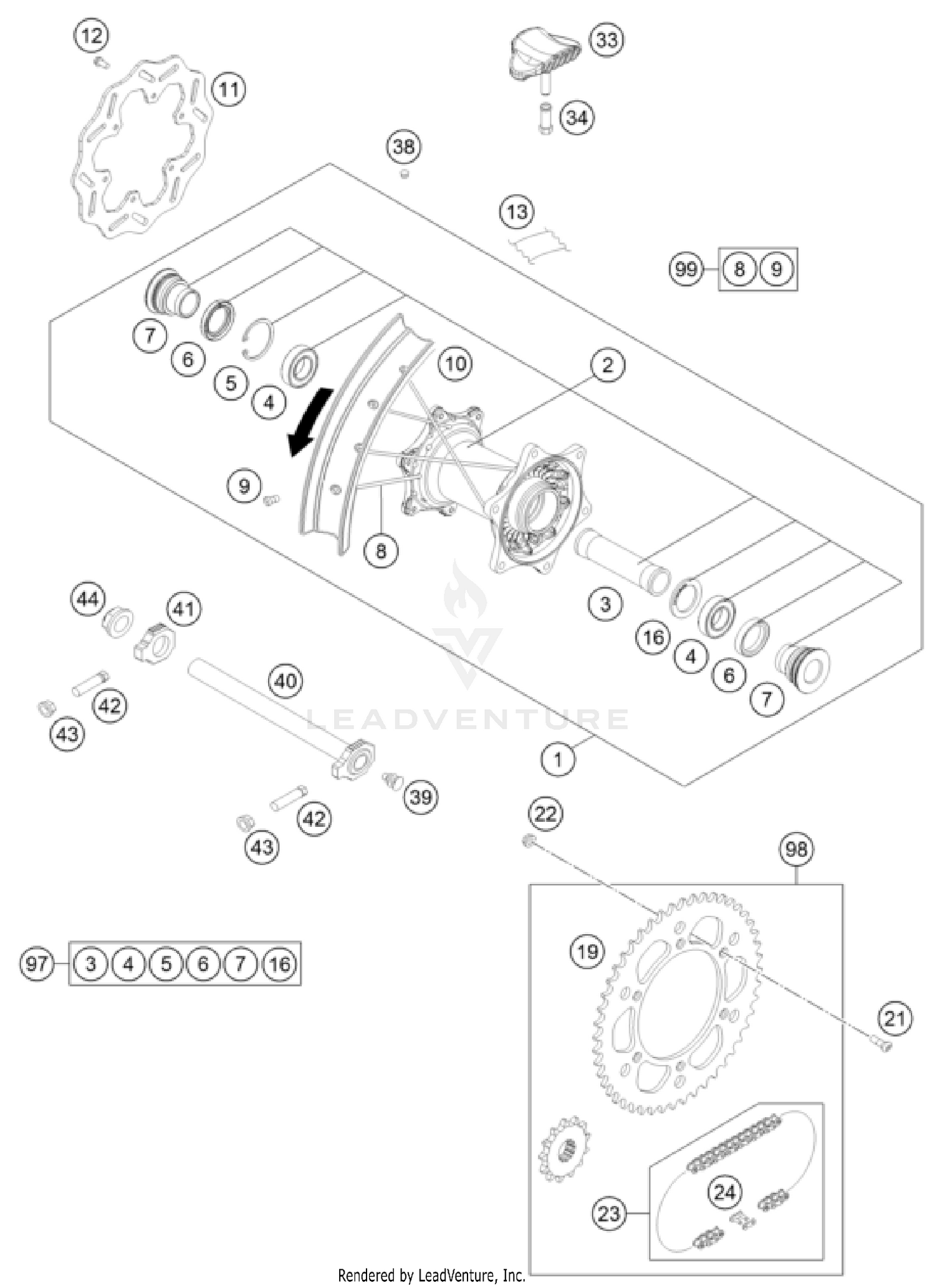 REAR WHEEL