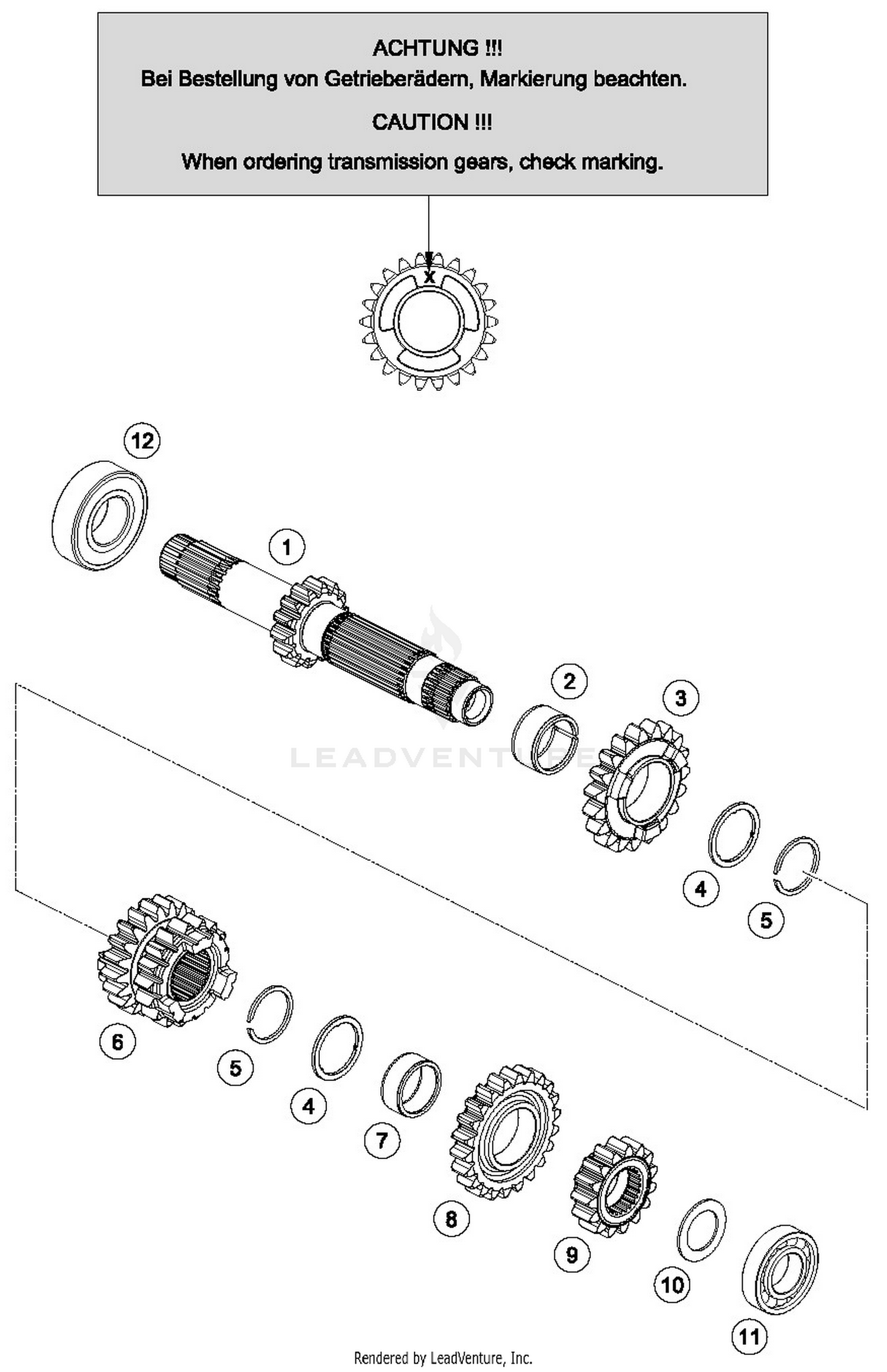 Transmission I - Main Shaft