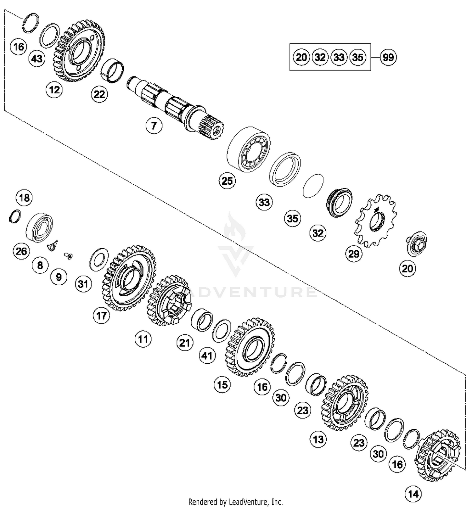 Transmission II - Countershaft