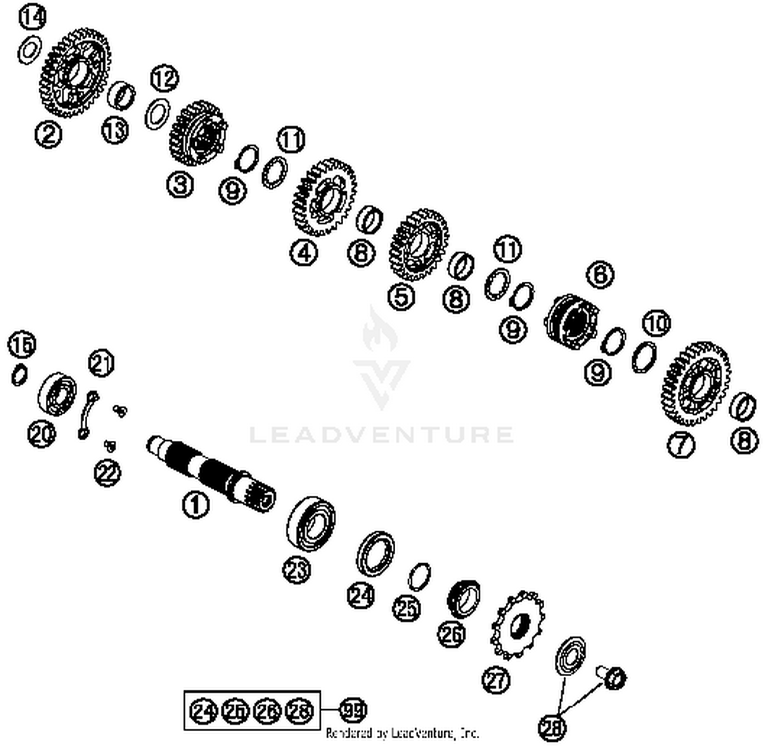 Transmission II - Countershaft