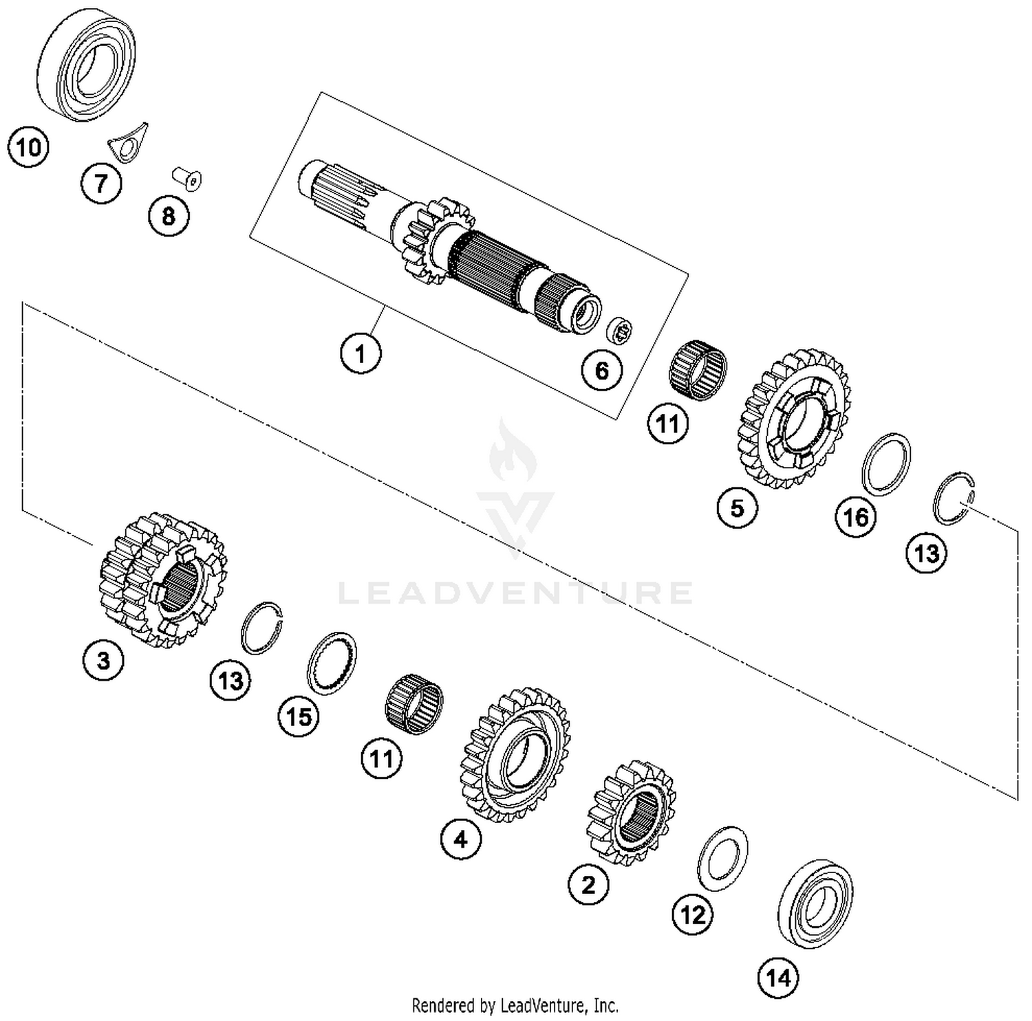 Transmission I - Main Shaft