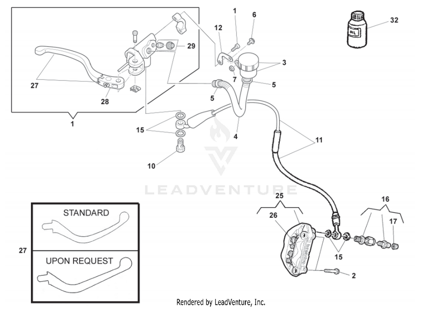Front Hydraulic Brake