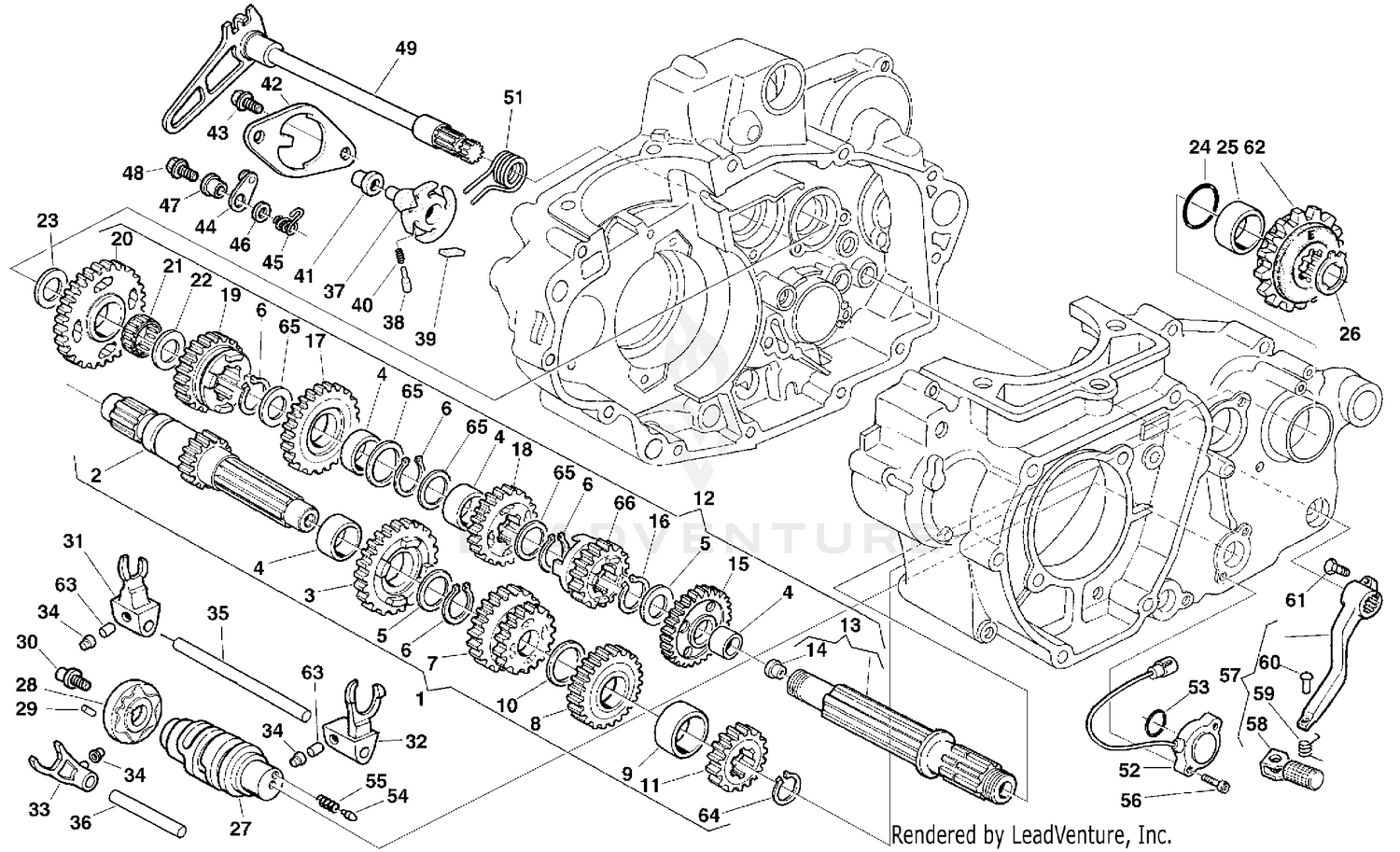 Transmission, Shifter