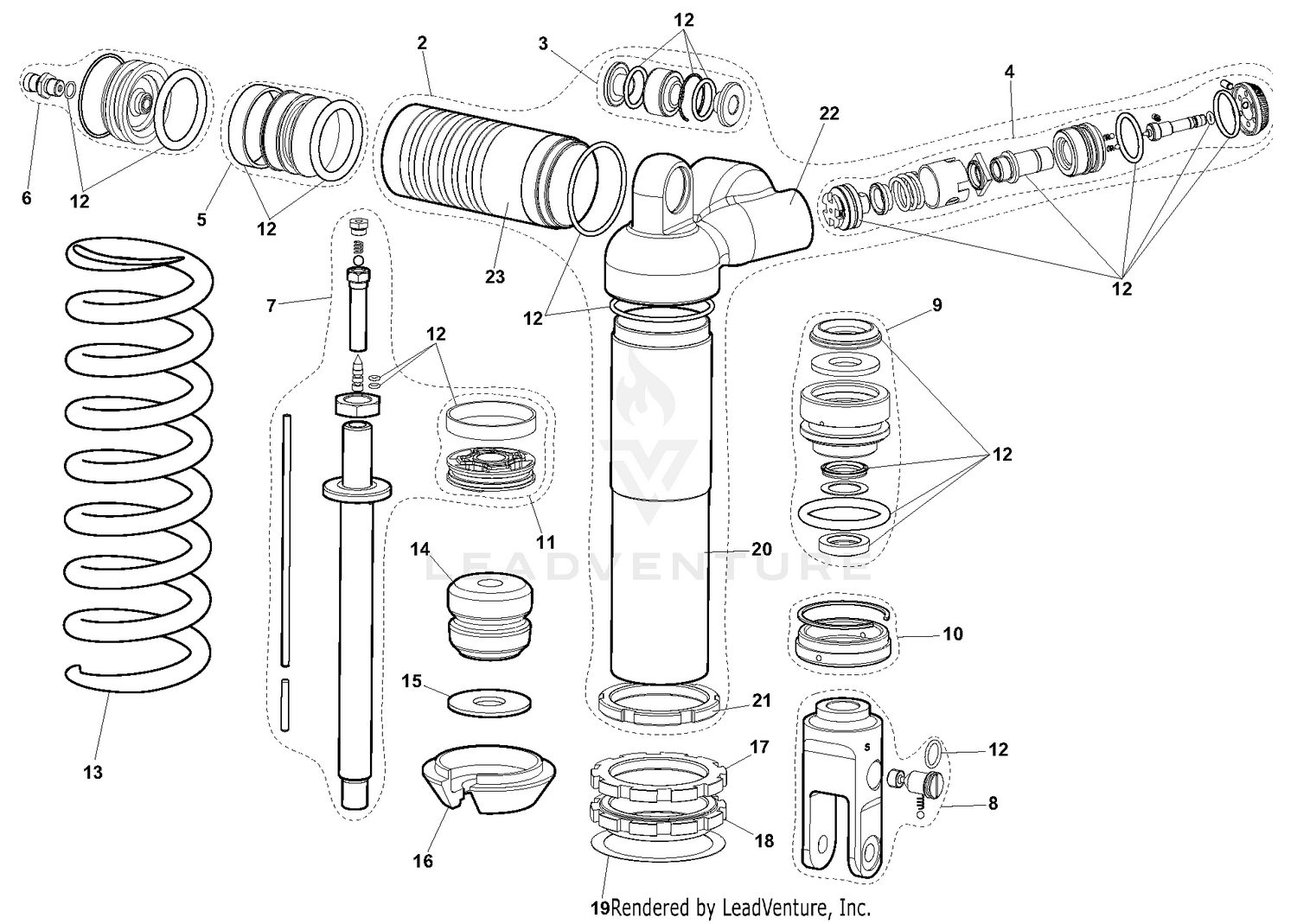 Rear Shock Absorber