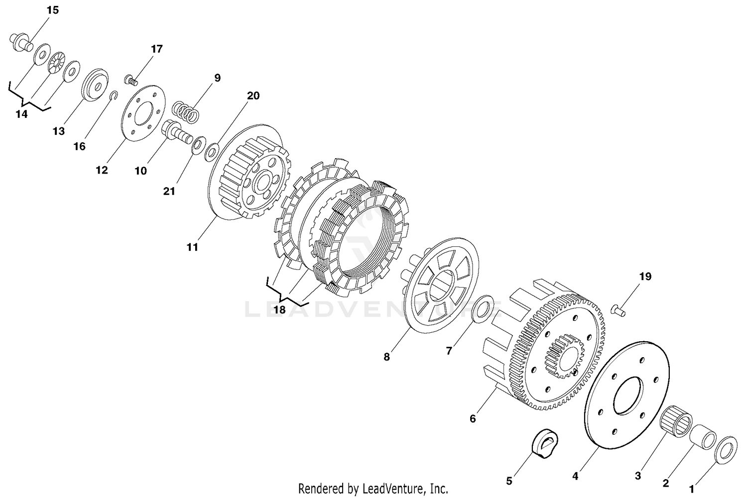 Clutch, Primary Drive