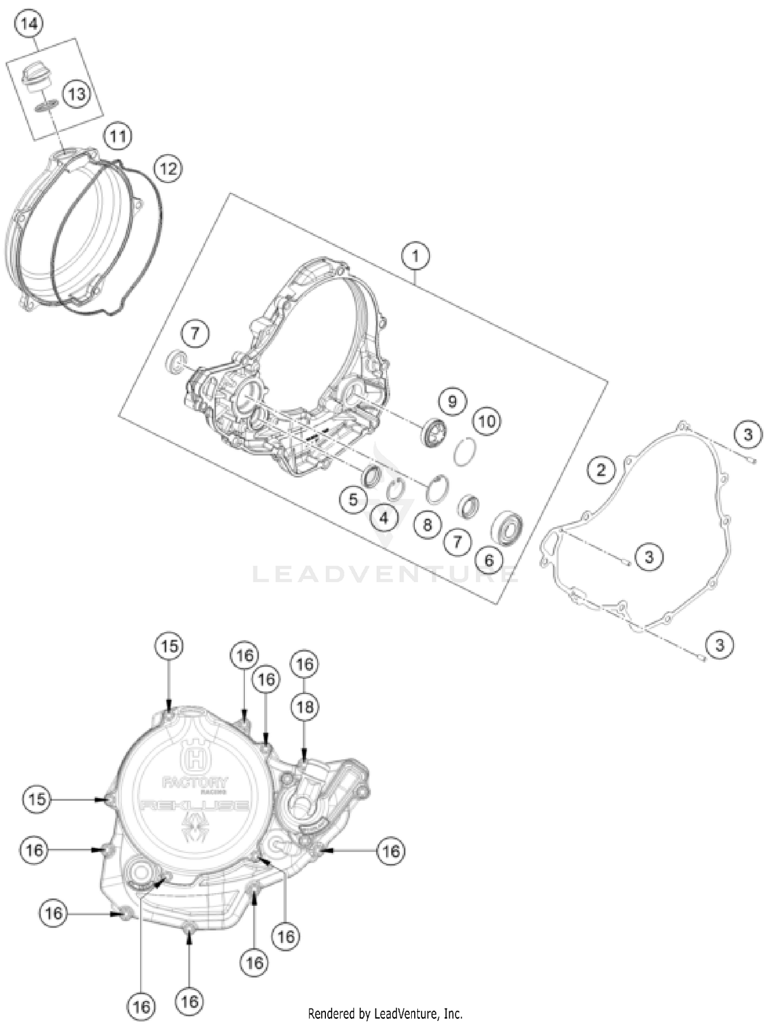 CLUTCH COVER