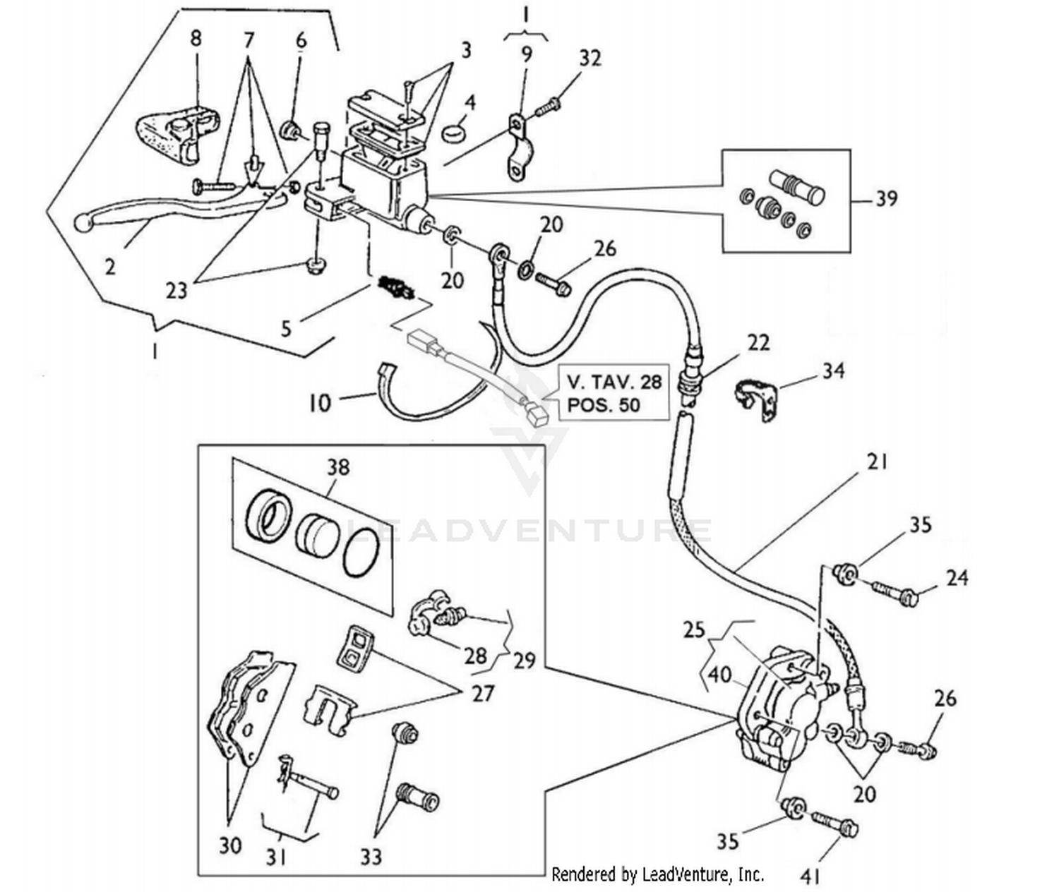 Front Hydraulic Brake