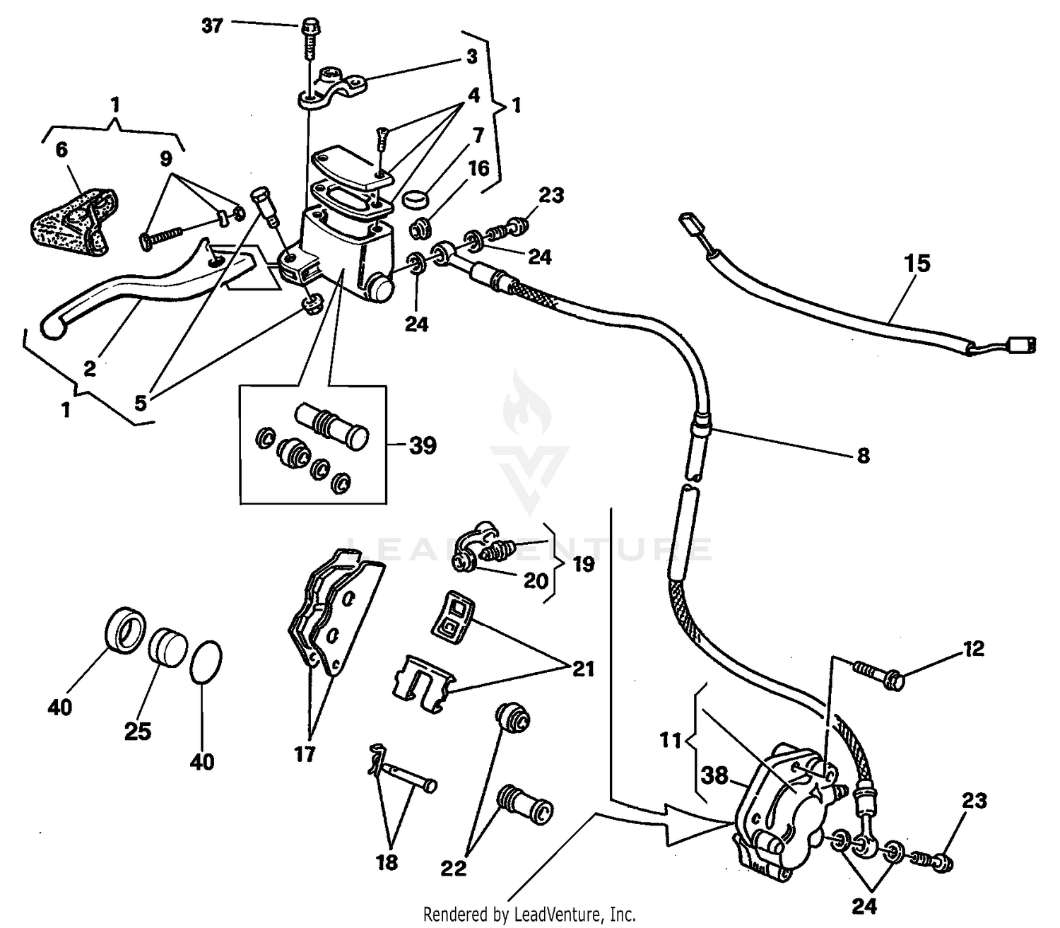 Front Hydraulic Brake