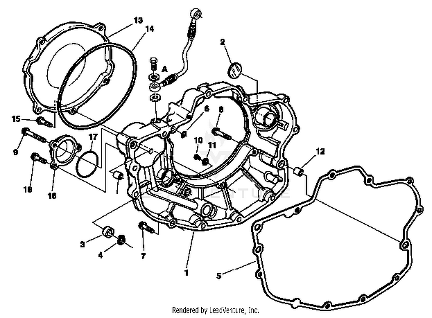 R.H. Half Crankcase Covers