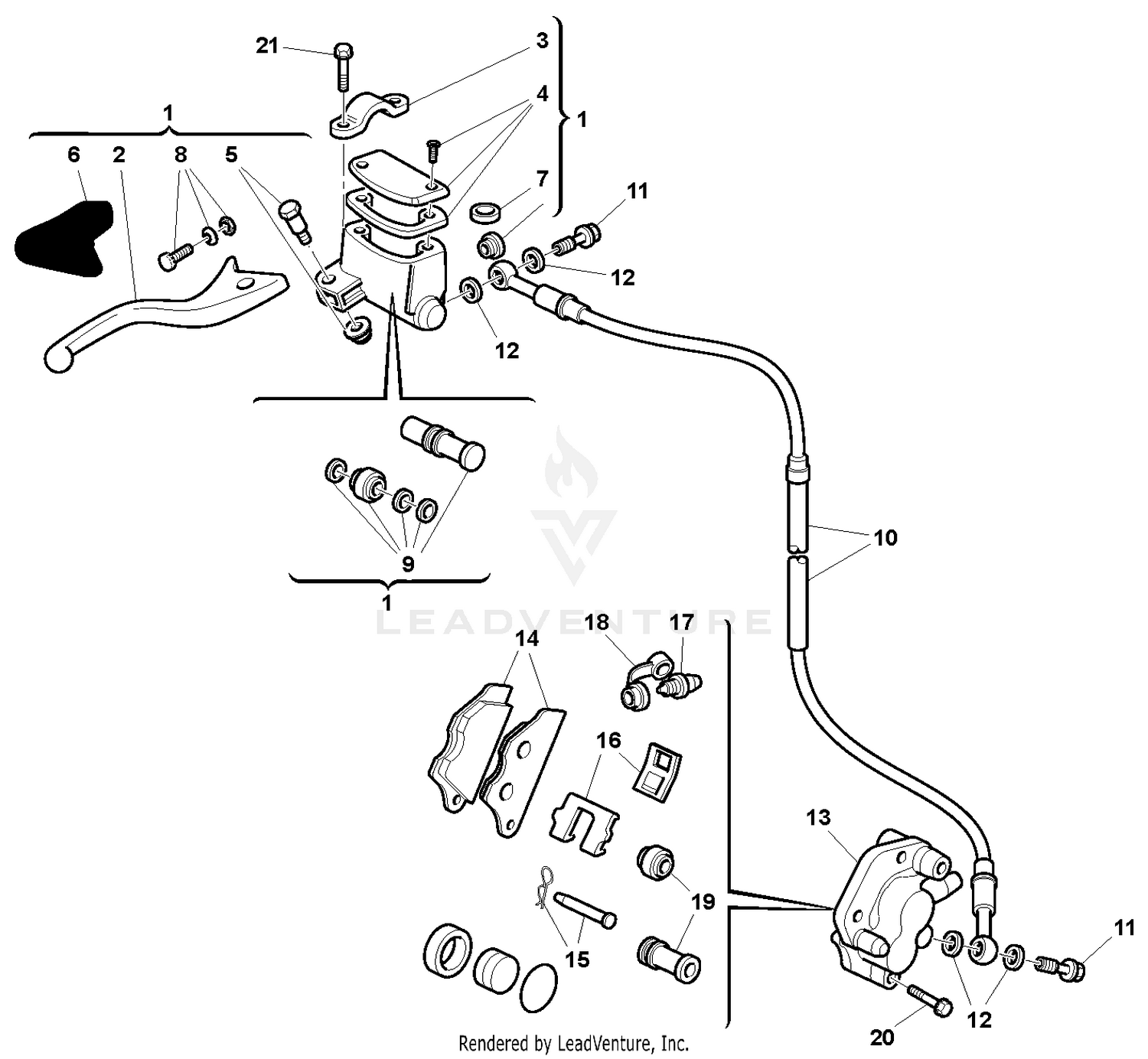 Front Hydraulic Brake