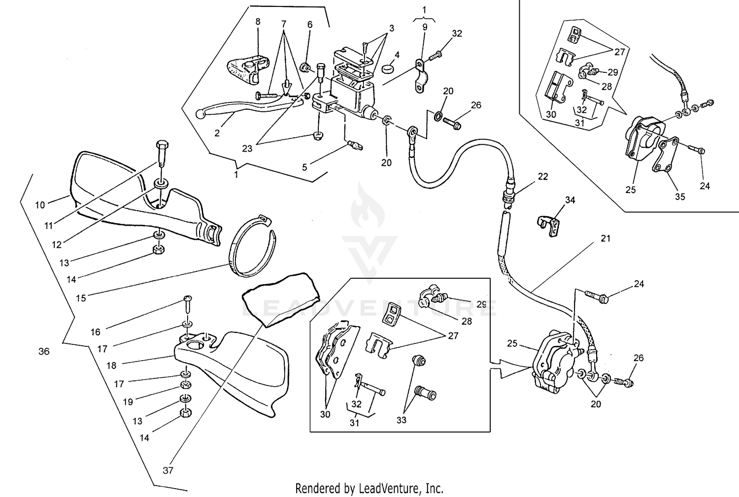 Front Hydraulic Brake