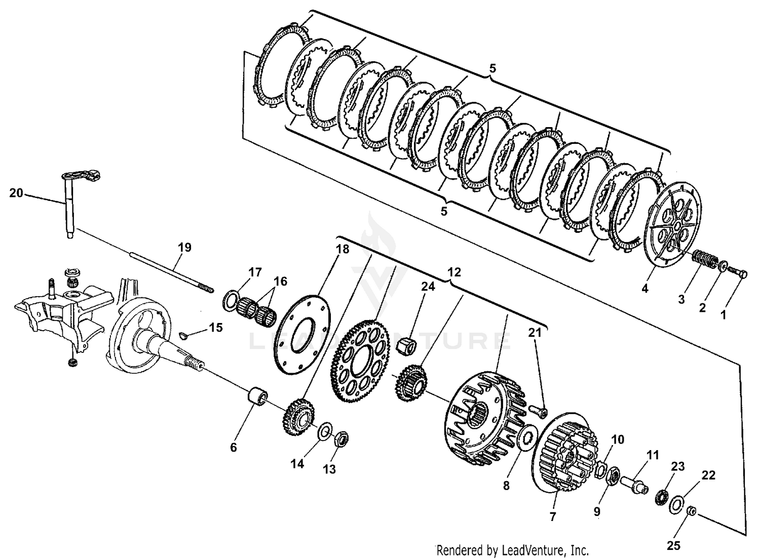 Clutch, Primary Drive