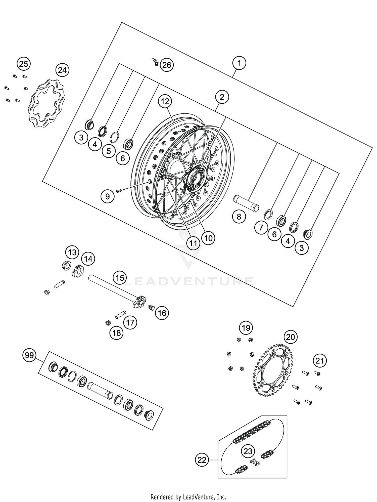 REAR WHEEL